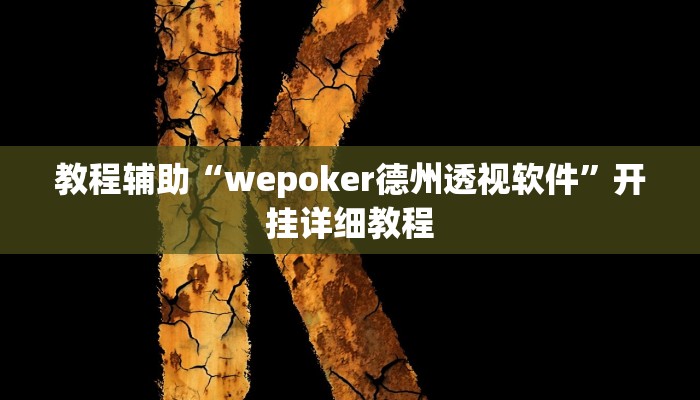 玩家辅助神器:“hhpoker德扑圈坑人”开挂详细教程