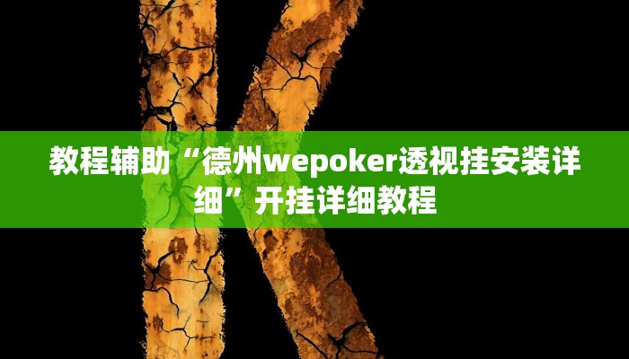 开挂辅助工具“HHPoKer辅助挂作弊透视挂,难怪经常输&原来有猫腻