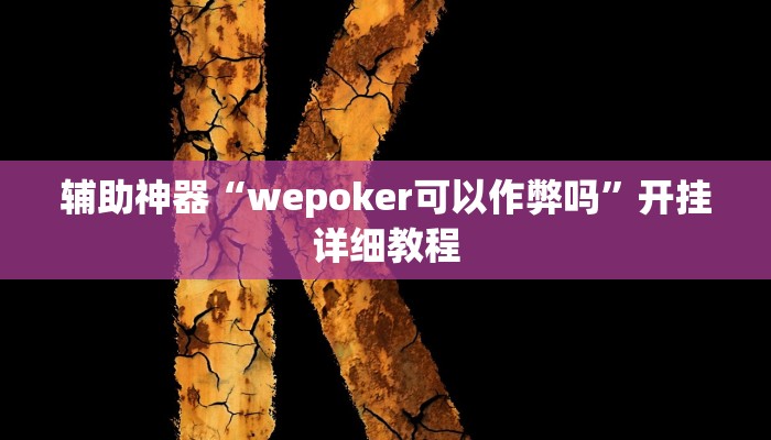 玩家辅助神器:“hhpoker德州可以开挂透”开挂详细教程