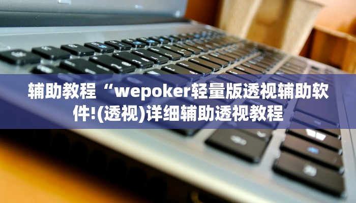 辅助教程“wepoker轻量版透视辅助软件!(透视)详细辅助透视教程