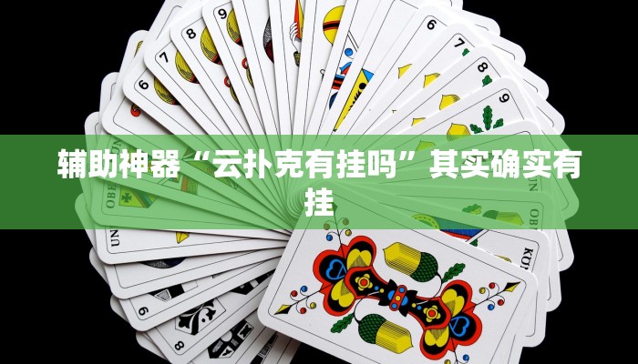 开挂辅助工具“wepoker到底有没有挂,难怪经常输&原来有猫腻