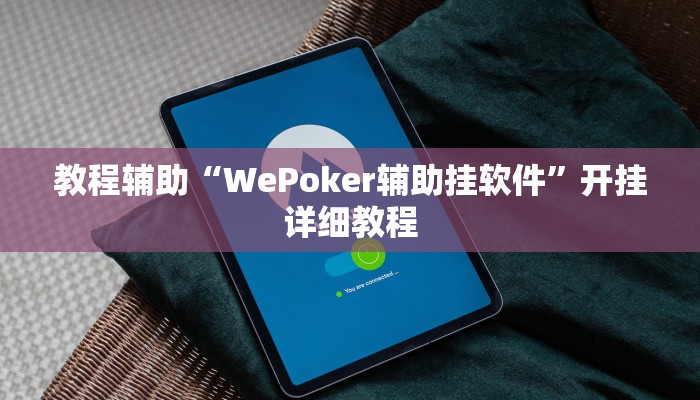 教程辅助“WePoker辅助挂软件”开挂详细教程