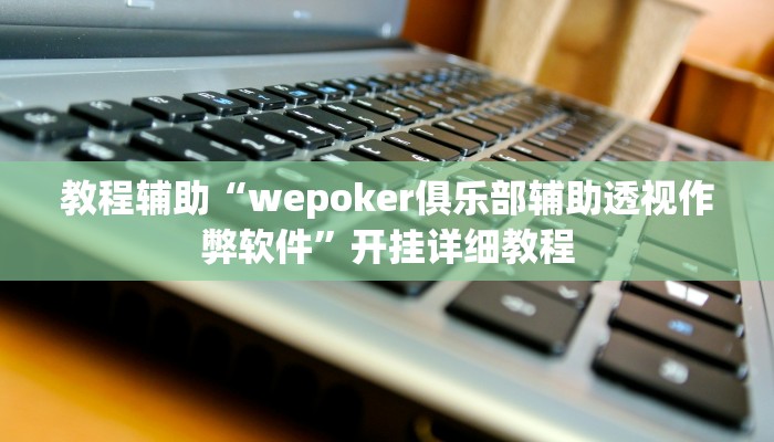 教程辅助“wepoker俱乐部辅助透视作弊软件”开挂详细教程