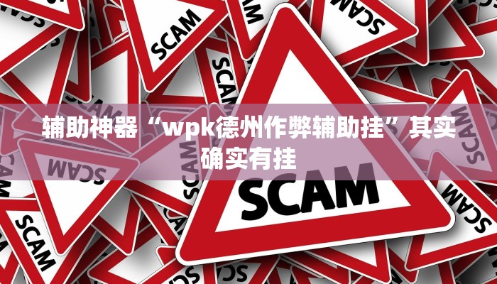 辅助神器“wpk德州作弊辅助挂”其实确实有挂