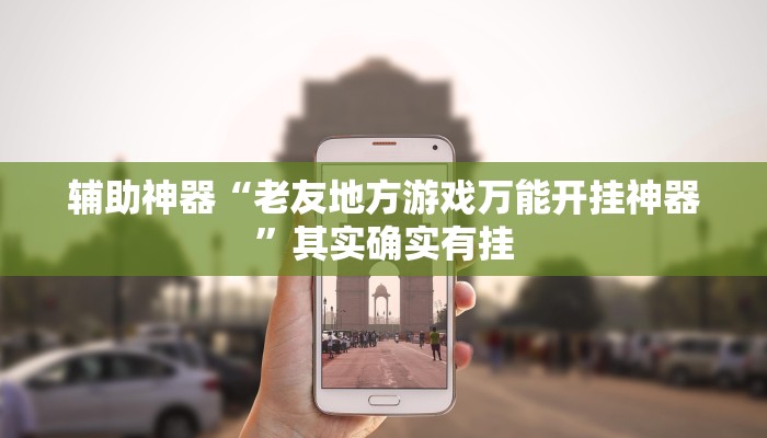 辅助神器“老友地方游戏万能开挂神器”其实确实有挂