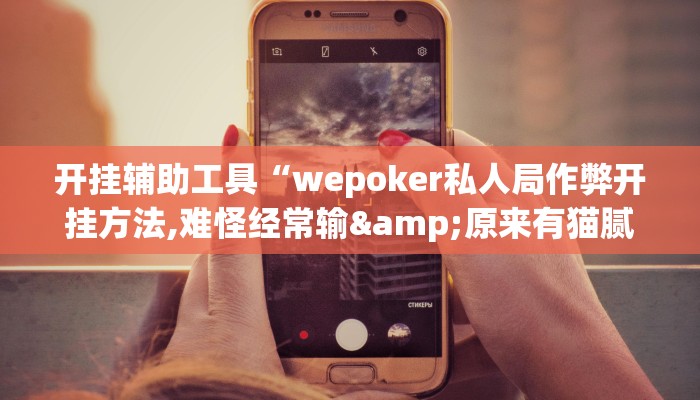 开挂辅助工具“wepoker私人局作弊开挂方法,难怪经常输&原来有猫腻