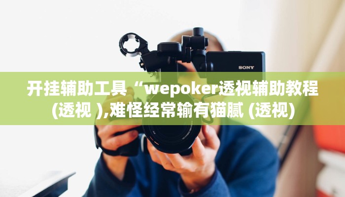 开挂辅助工具“wepoker透视辅助教程(透视 ),难怪经常输有猫腻 (透视)