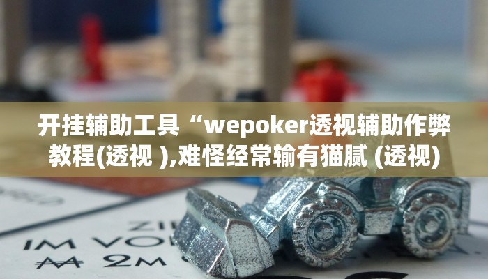 开挂辅助工具“wepoker透视辅助作弊教程(透视 ),难怪经常输有猫腻 (透视)