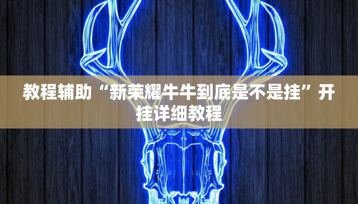 教程辅助“新荣耀牛牛到底是不是挂”开挂详细教程