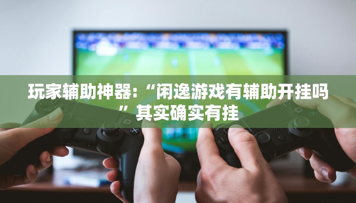 玩家辅助神器:“心悦踢坑有没有挂”其实确实有挂