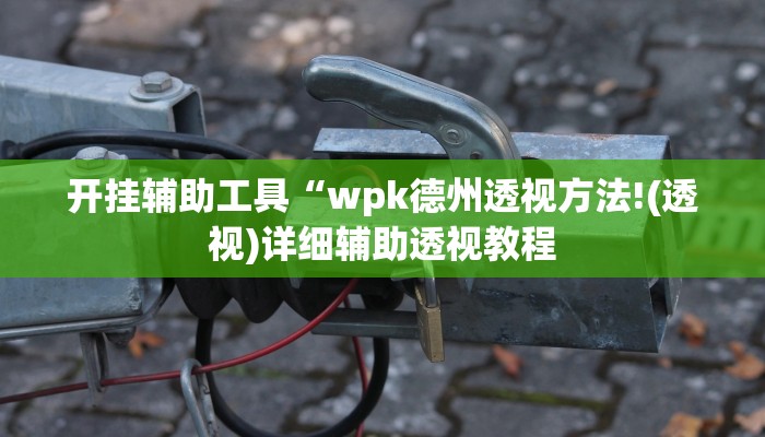 开挂辅助工具“wpk德州透视方法!(透视)详细辅助透视教程