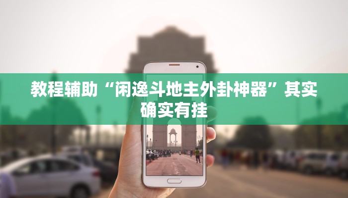 教程辅助“闲逸斗地主外卦神器”其实确实有挂